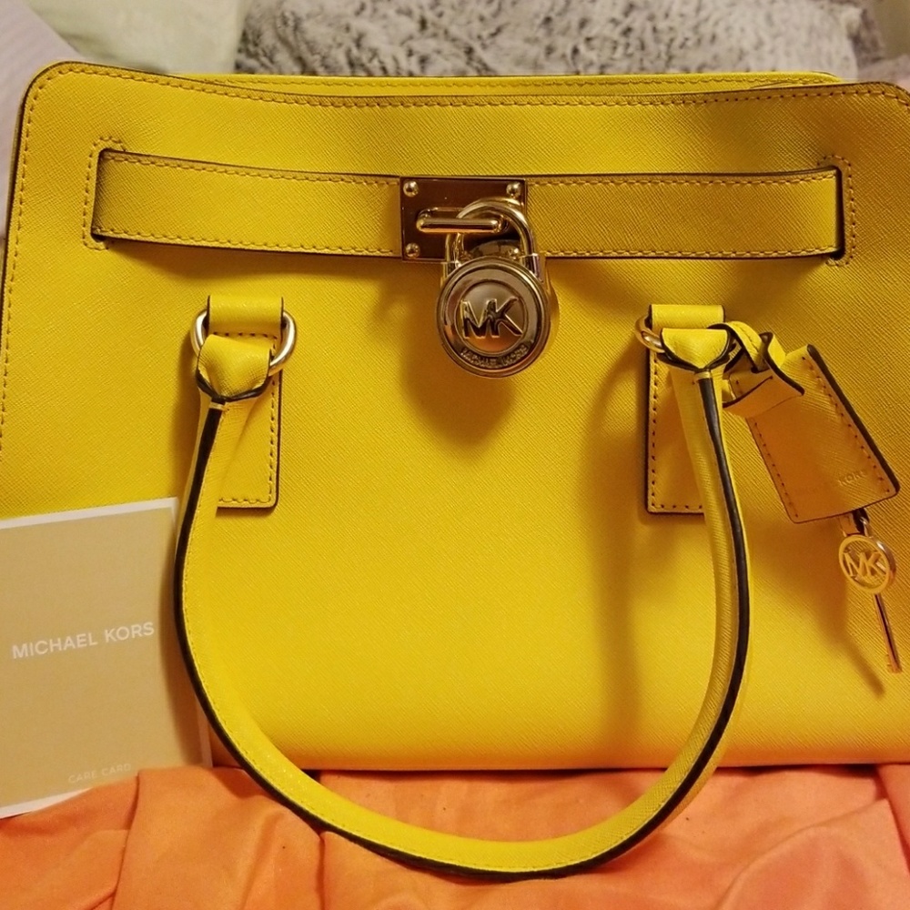 Michael Kors Hamilton Saffiano Leather Tote